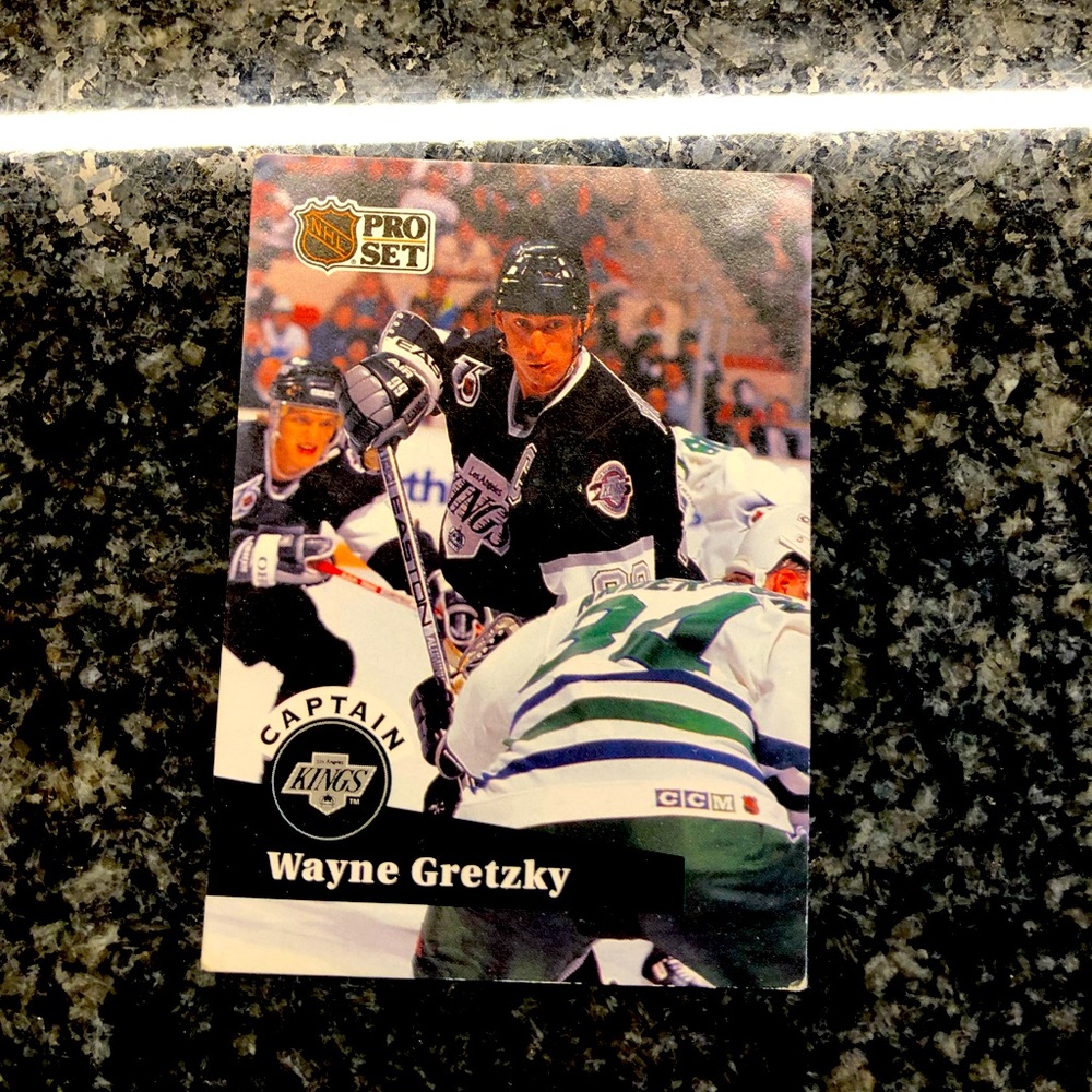 Wayne Gretzky Pro Set 1991 #574 hockey card !!!